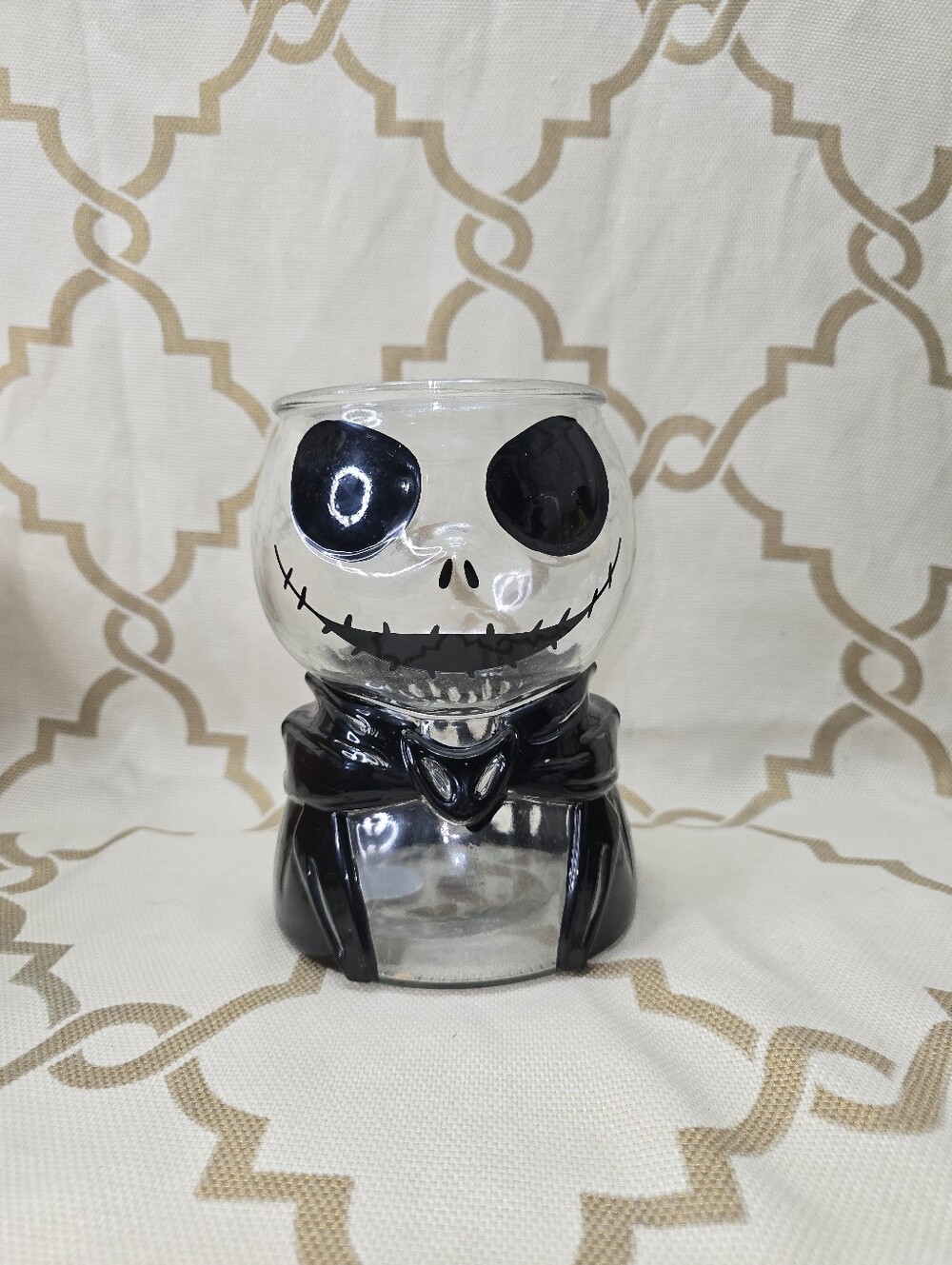 Tim Burtons The Nightmare Before Christmas Glass Candy Jar Jack Skellington 2023